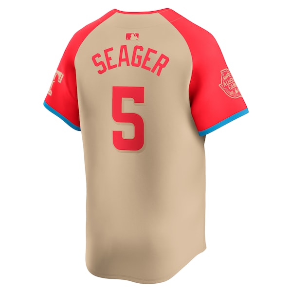 Corey Seager American League Nike 2024 MLB All-Star Game Limited Player Jersey - Cream