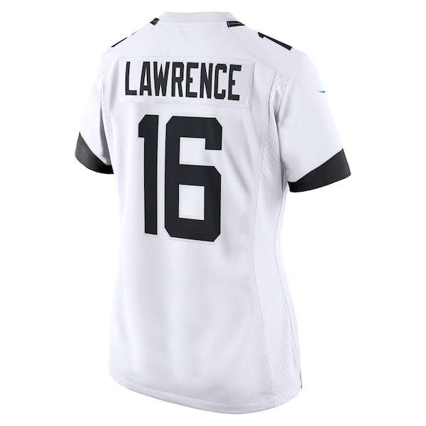 Trevor Lawrence Jacksonville Jaguars Nike Women's Game Jersey - White/Teal