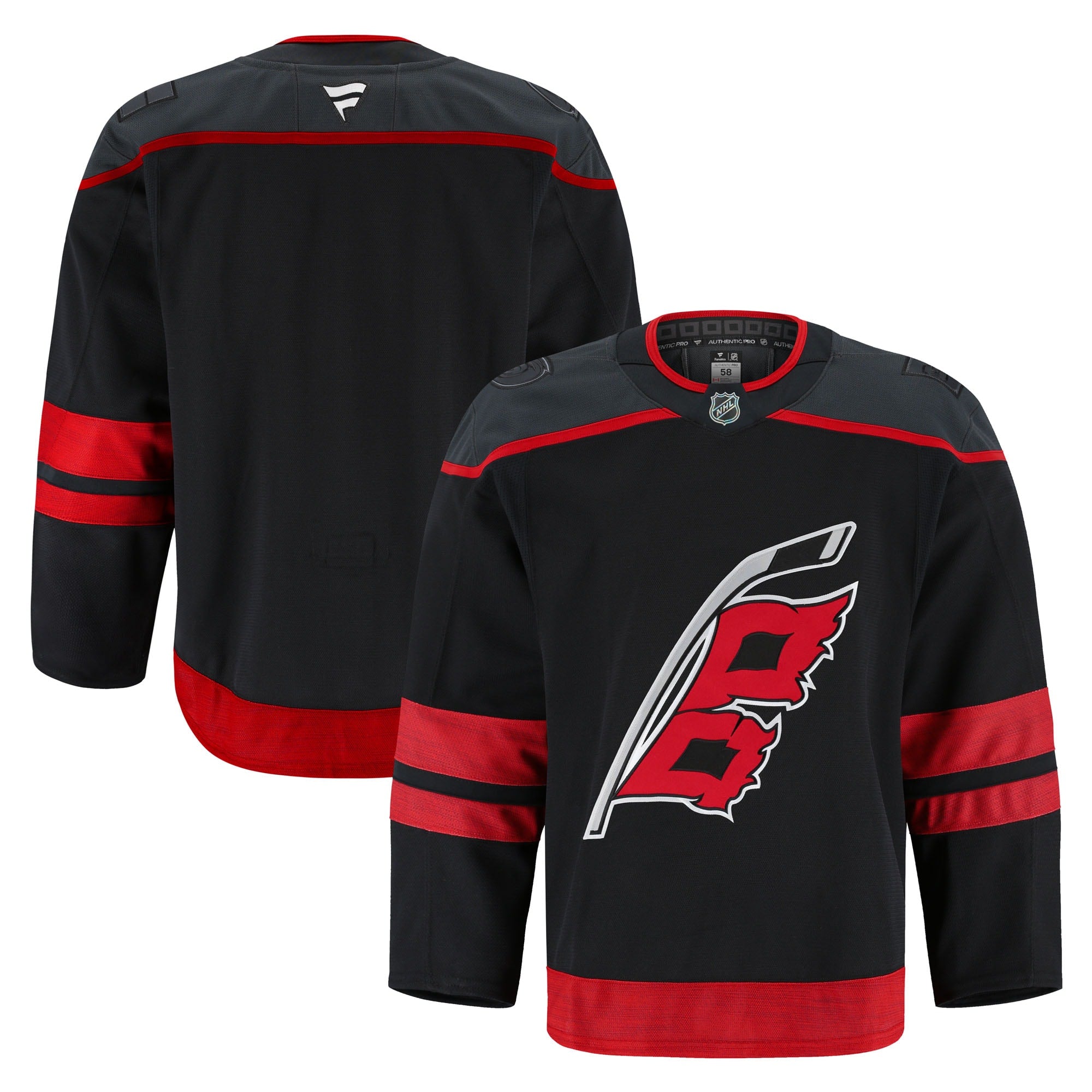 Carolina Hurricanes  Away Authentic Pro Jersey - White/Black