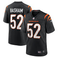 Tarell Basham Cincinnati Bengals Nike Team Game Jersey - Black