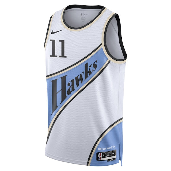 Trae Young Atlanta Hawks Nike Unisex 2024/25 Swingman Player Jersey - City Edition - White