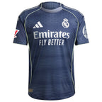 Los Merengues adidas 2025/26 Away Authentic Jersey - Blue/White