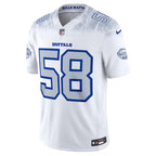 Matt Milano Buffalo Bills Nike 2025 Rivalries Collection Limited Jersey - White