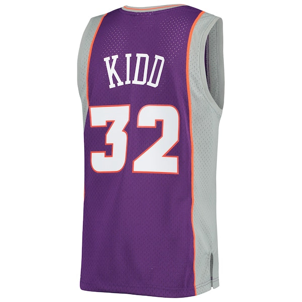 Jason Kidd Phoenix Suns 2001/02 Hardwood Classics Swingman Jersey - Purple