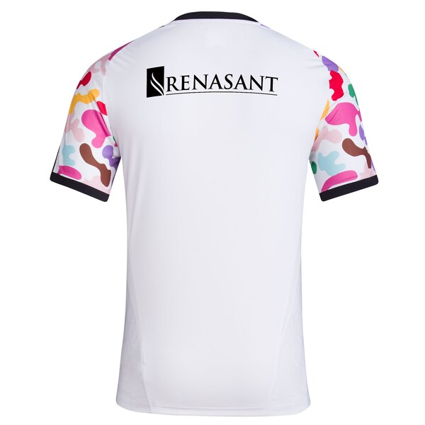 Nashville SC adidas 2024 Pride Pre-Match Top - White