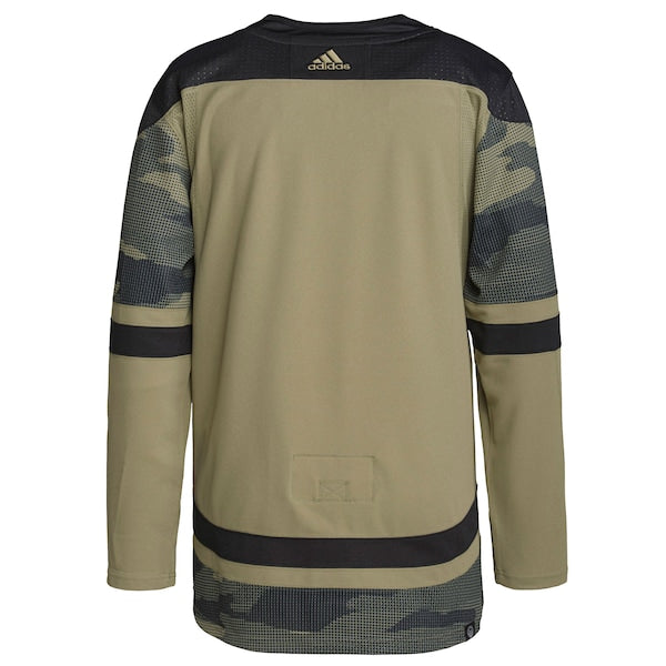 Calgary Flames adidas Logo Military Appreciation Team Authentic Practice Jersey - Camo