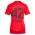 Jamal Musiala Bayern Munich adidas Women's 2024/25 Home Replica Player Jersey - Red