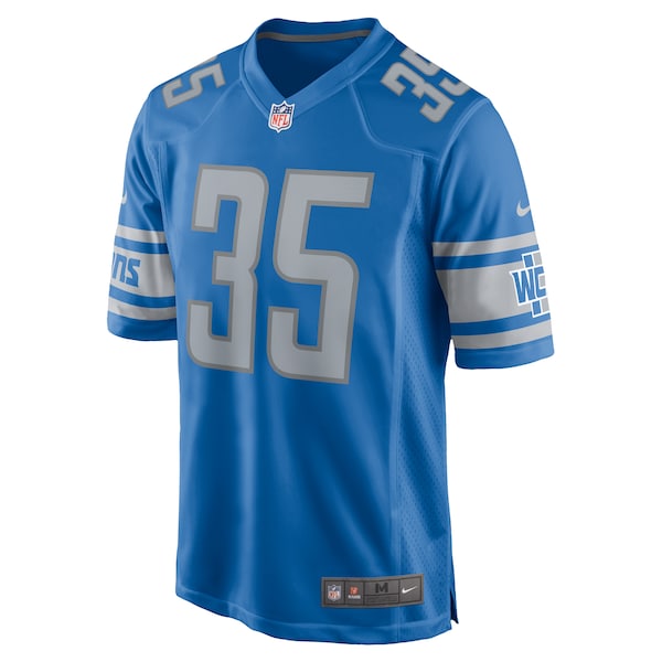 Mohamed Ibrahim Detroit Lions Nike  Game Jersey -  Blue