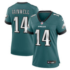 Kenneth Gainwell Philadelphia Eagles Nike Women's Team Game Jersey - Midnight Green