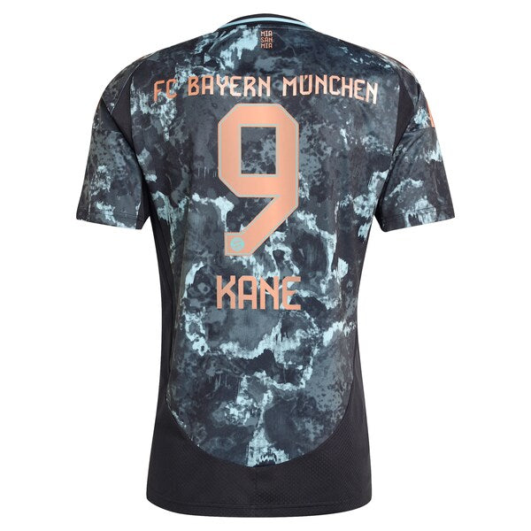 Harry Kane Bayern Munich adidas 2024/25 Away Replica Player Jersey - Black