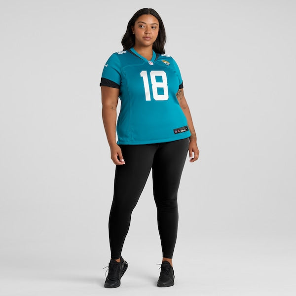 John Wolford Jacksonville Jaguars Nike Women's Team Game Jersey -  Teal