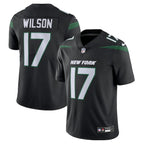 Garrett Wilson New York Jets Nike Alternate Vapor Untouchable Limited Jersey - Stealth Black