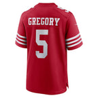 Randy Gregory San Francisco 49ers Nike  Game Jersey -  Scarlet