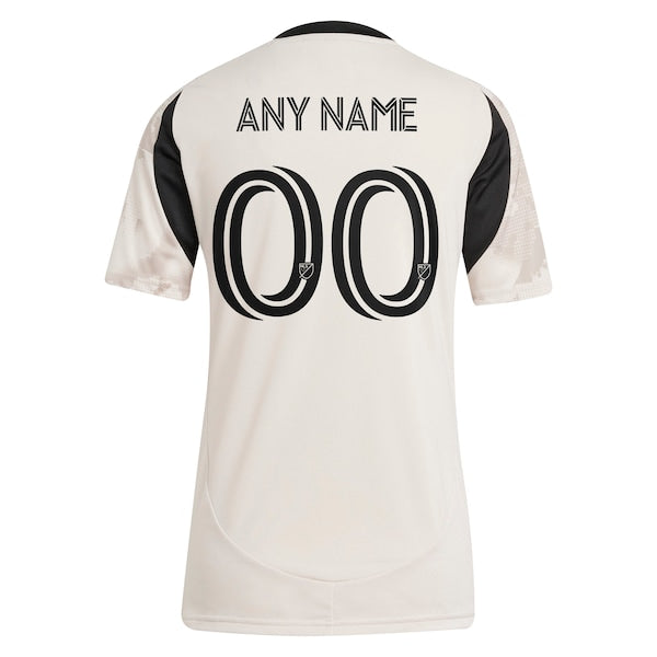 New York Red Bulls adidas Women's 2025 Stone Kit Replica Custom Jersey - Tan