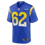 Blake Larson Los Angeles Rams Nike Game Jersey -  Royal