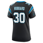 Chuba Hubbard Carolina Panthers Nike Women's Team Game Jersey - Black