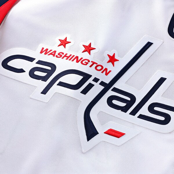 Alexander Ovechkin Washington Capitals  Away Premium Jersey - White/Black/Red