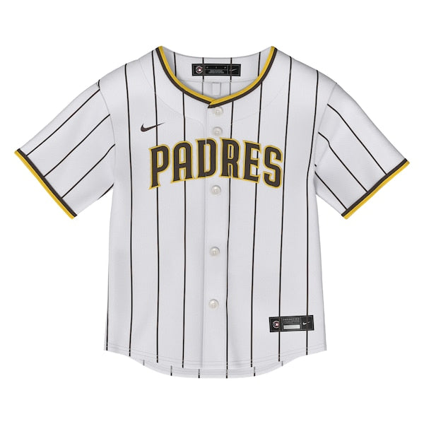 San Diego Padres Toddler Home Replica Jersey - White