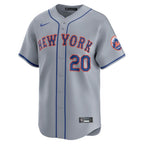 Pete Alonso New York Mets Nike Away Limited Player Jersey - Gray/White