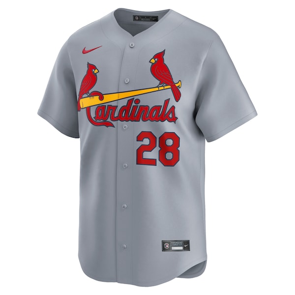 Nolan Arenado St. Louis Cardinals Nike Away Limited Player Jersey - Gray/White