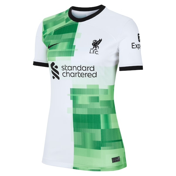 Diogo Jota Liverpool Nike Women's 2023/24 Away Replica Player Jersey - White/Red