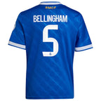 Jude Bellingham Los Merengues adidas Youth 2025/26 Third Replica Player Jersey - Blue