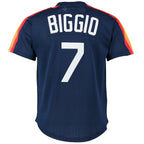 Craig Biggio Houston Astros Cooperstown Mesh Batting Practice Jersey - Navy