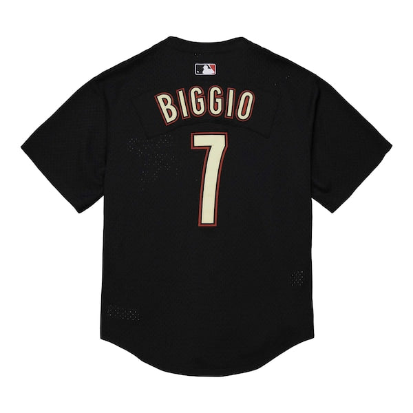 Craig Biggio Houston Astros Cooperstown Mesh Batting Practice Jersey - Black