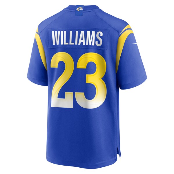 Kyren Williams Los Angeles Rams Nike Game Player Jersey - Royal/White