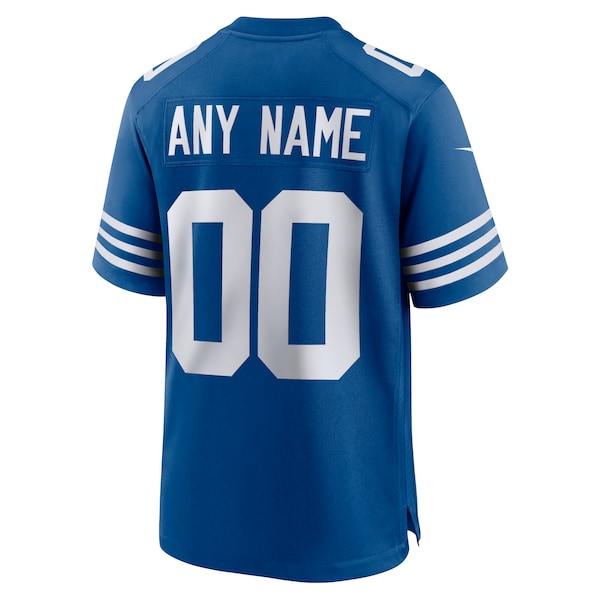 Indianapolis Colts Nike Alternate Custom Jersey - Royal