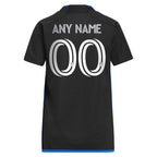 San Jose Earthquakes adidas Women's 2024 Active Fault Jersey Replica Custom Jersey - Blue