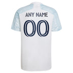 Chicago Fire adidas 2022 Lakefront Kit Replica Custom Jersey - White