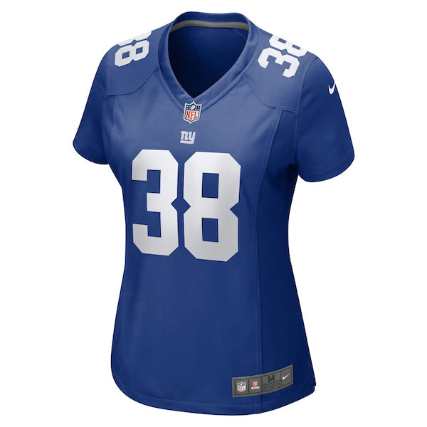 Kaleb Hayes New York Giants Nike Women's  Game Jersey -  Royal