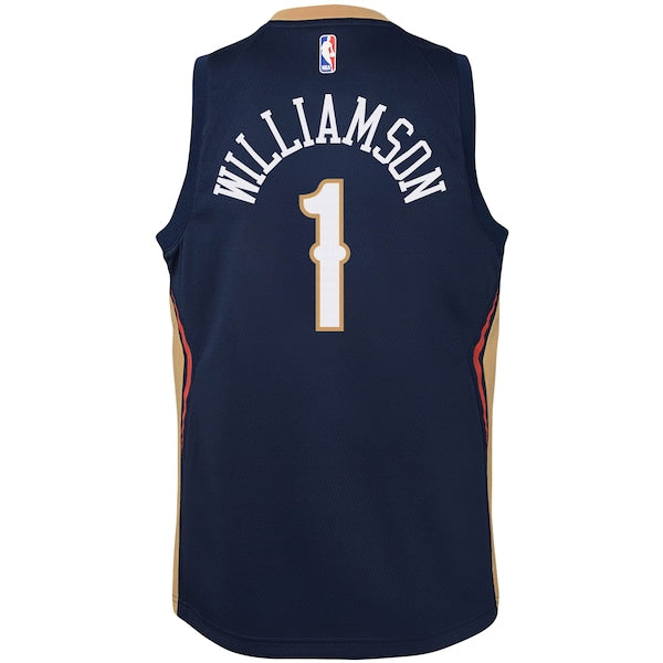 Zion Williamson New Orleans Pelicans Nike Youth Swingman Jersey - Icon Edition - Navy/White