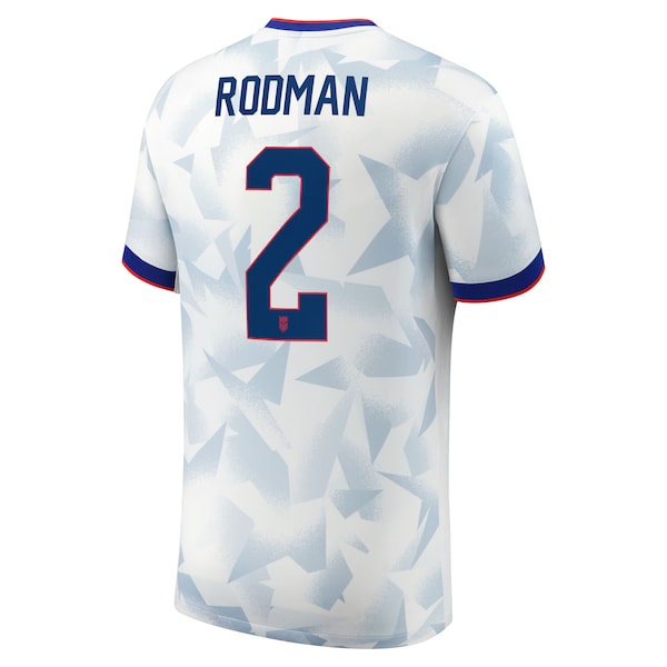 Trinity Rodman USMNT Nike Youth 2025 Home Replica Player Jersey - White