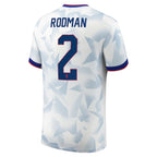 Trinity Rodman USMNT Nike Youth 2025 Home Replica Player Jersey - White