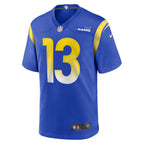 Stetson Bennett Los Angeles Rams Nike Team Game Jersey - Royal/White