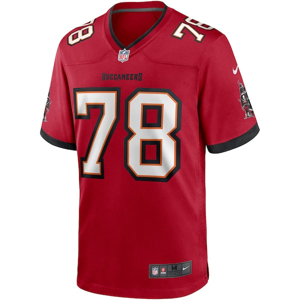 Tristan Wirfs Tampa Bay Buccaneers Nike Player Game Jersey - Red/Orange