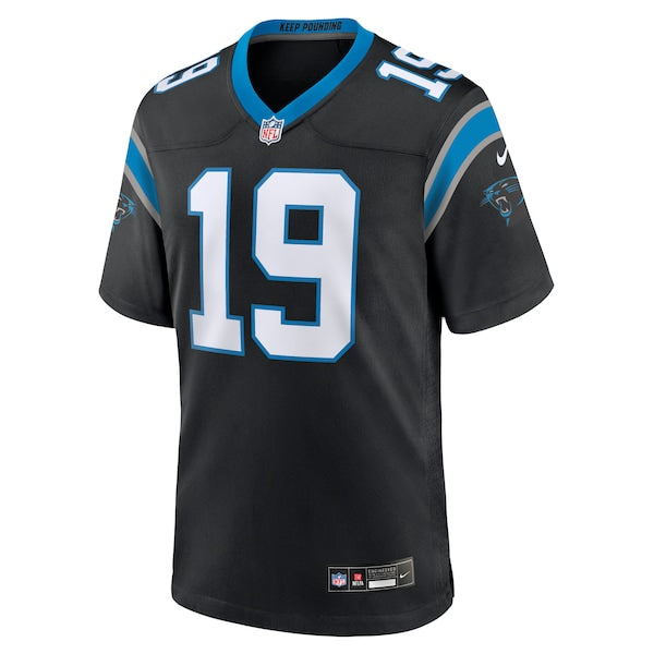 Adam Thielen Carolina Panthers Nike Game Player Jersey - Black/Blue