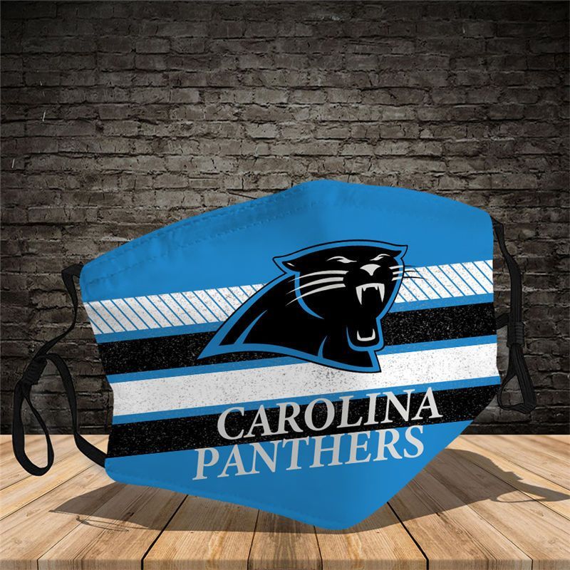 CAROLINA PANTHERS FACE MASK