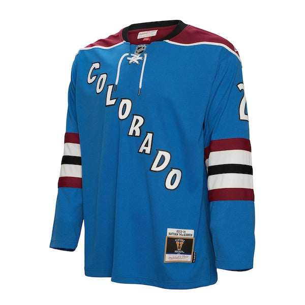 Nathan MacKinnon Colorado Avalanche  2013/14 Blue Line Player Jersey - Blue