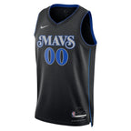 Dallas Mavericks Nike Unisex 2023/24 Custom Swingman Jersey - Black - City Edition