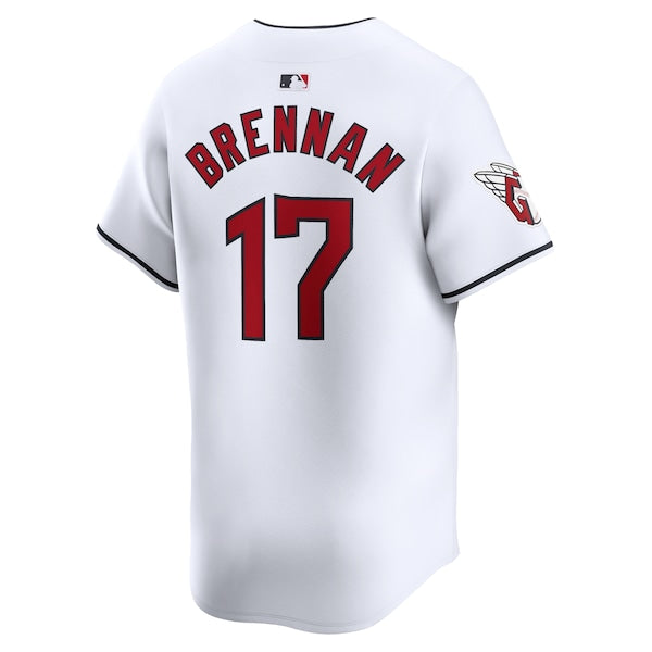 Will Brennan Cleveland Guardians Nike Home Limited Player Jersey - White
