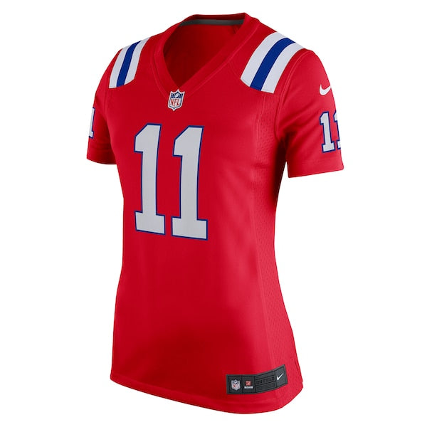 Drew Bledsoe New England Patriots Nike Women's Retired Game Jersey - Red/Navy