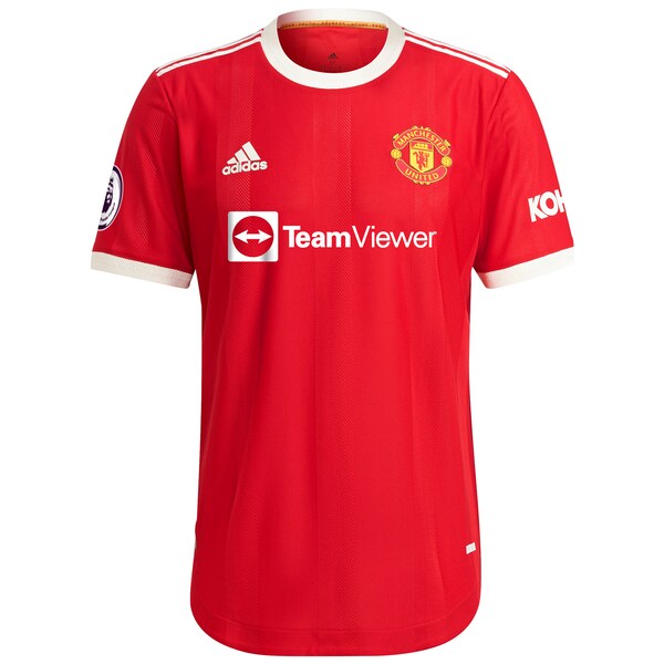 Amad Diallo Manchester United adidas 2021/22 Home Authentic Player Jersey - Red
