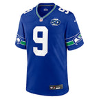 Kenneth Walker III Seattle Seahawks Nike Alternate 50th Season Game Jersey - Royal/College Navy/White