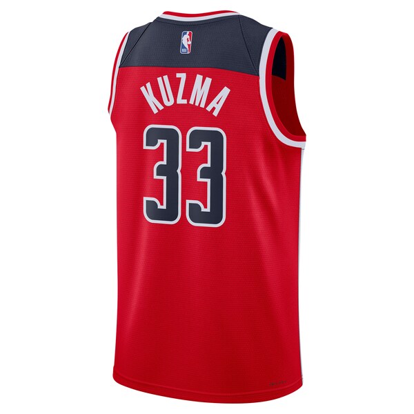 Kyle Kuzma Washington Wizards Nike Unisex Swingman Jersey - Icon Edition - Red