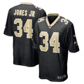 Tony Jones Jr. New Orleans Saints Nike Player Game Jersey - Black