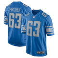 Max Pircher Detroit Lions Nike Team Game Jersey - Blue