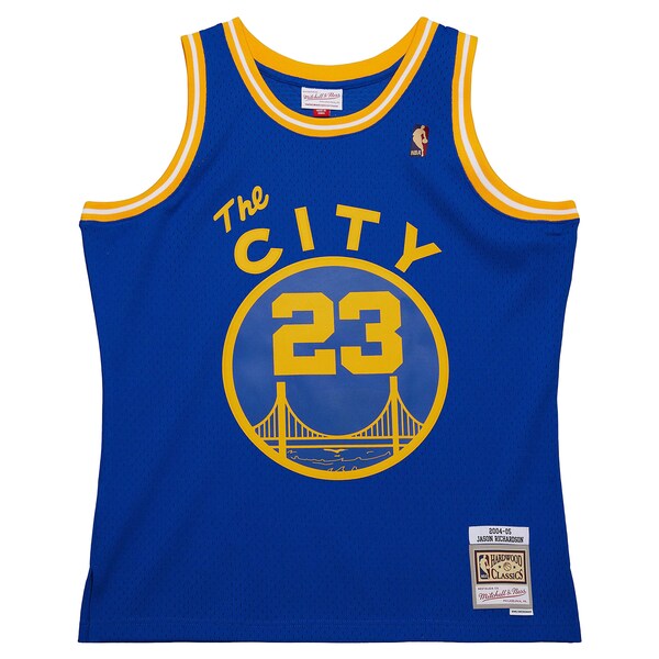 Jason Richardson Golden State Warriors  2004/05 Hardwood Classics Swingman Jersey - Royal